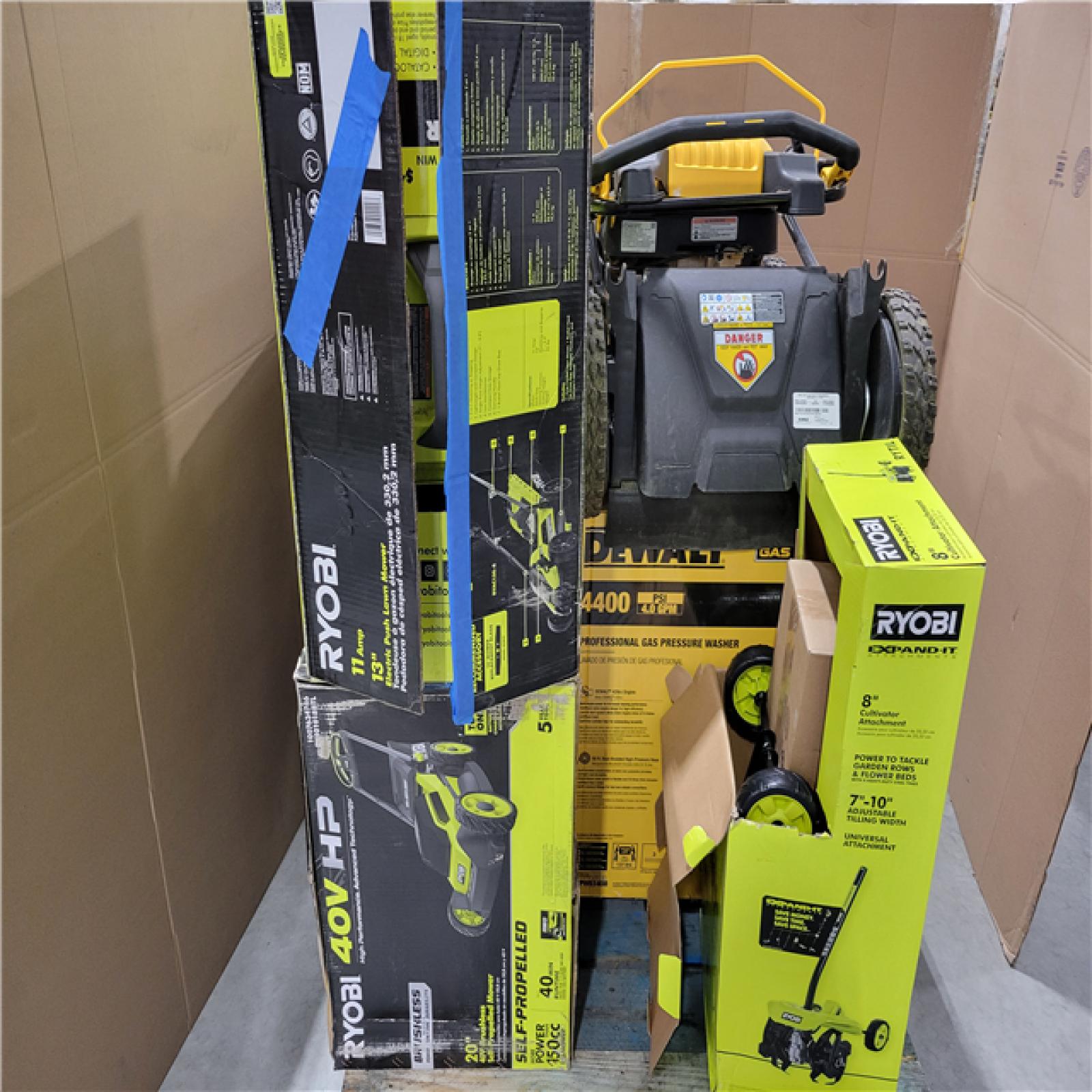 CALIFORNIA AS-IS OUTDOOR POWER EQUIPMENT