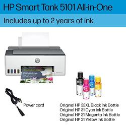 AS-IS HP Smart Tank 5101 Wireless Inkjet Multifunction Printer Color 1F3Y0AB1H