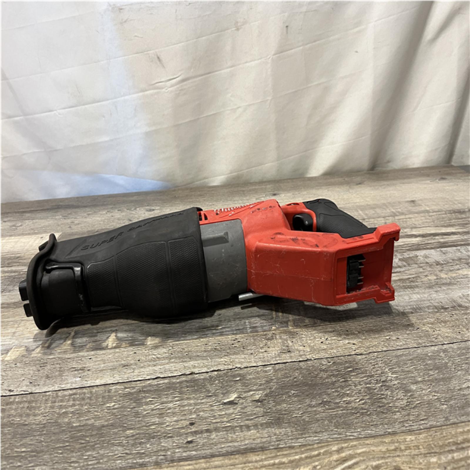 AS-IS Milwaukee FUEL 18V Lithium-Ion Brushless Cordless Super SAWZALL Orbital Reciprocating Saw (Tool-Only)