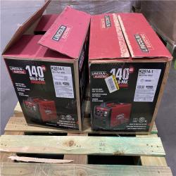 Dallas Location - As-Is Lincoln Electric Weld-Pak 140 Amp MIG Welder(Lot Of 2)