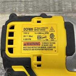 AS-IS DEWALT Atomic 20V Max Lithium-Ion Brushless Cordless Compact 1/4 in. Impact Driver Kit