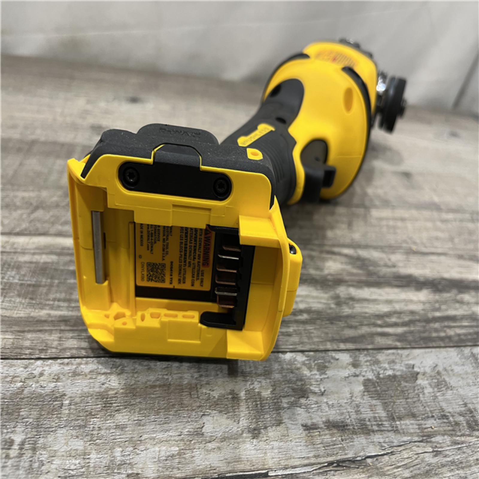 AS-IS DEWALT FLEXVOLT 60V MAX Cordless Brushless 4.5 in. to 6 in. Small Angle Grinder with Kickback Brake (Tool Only)
