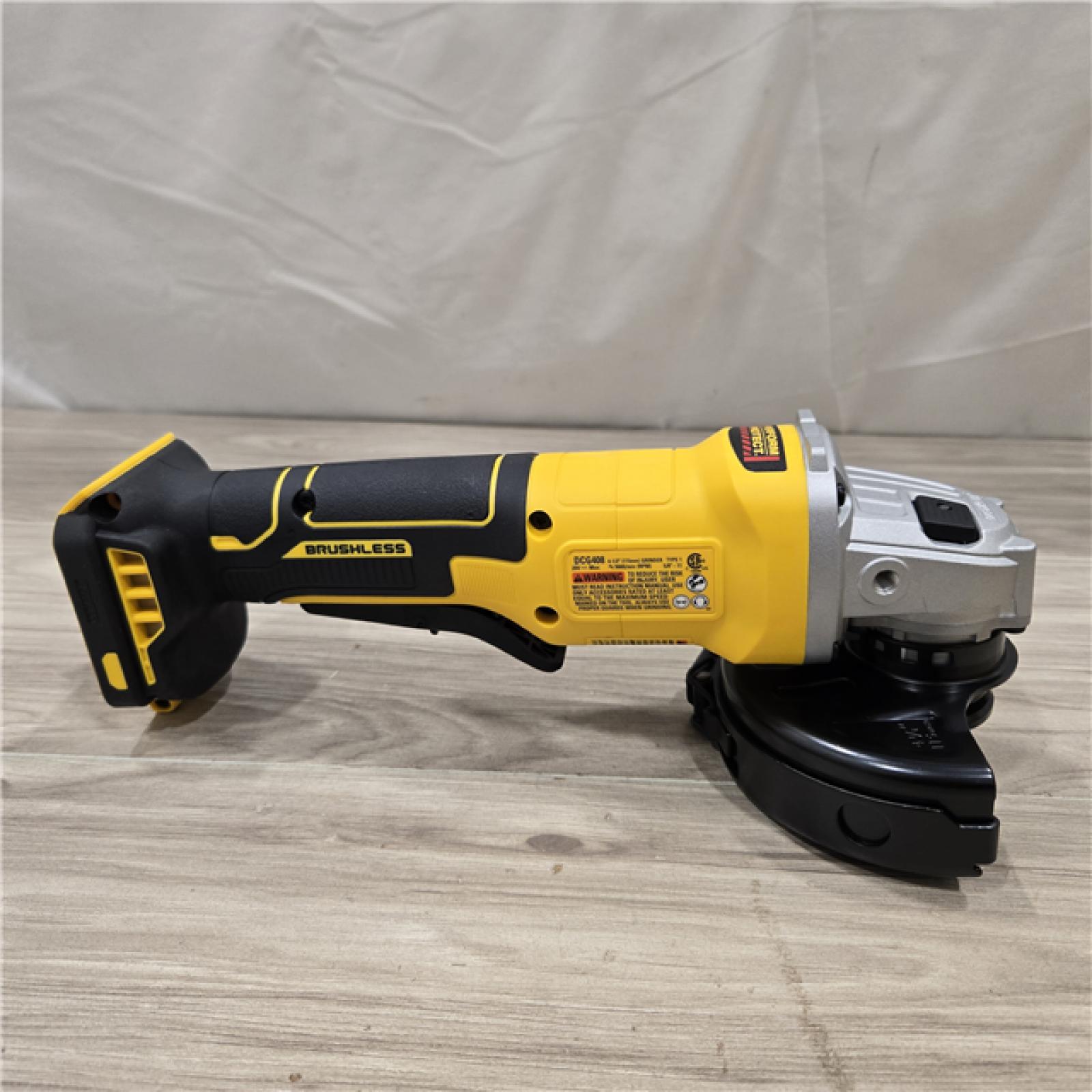 AS-IS DeWalt 20V MAX Cordless 4-1/2 in. Angle Grinder (Tool-Only)