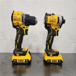 AS-IS- DEWALT ATOMIC 20-Volt MAX Lithium-Ion Cordless Combo Kit