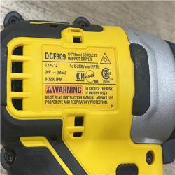 AS-IS DEWALT Atomic 20V Max Lithium-Ion Brushless Cordless Compact 1/4 in. Impact Driver Kit