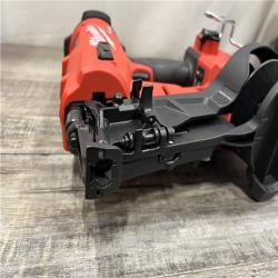 AS-IS Milwaukee FUEL 18-Volt Lithium-Ion Brushless Cordless Coil Roofing Nailer (Tool Only)