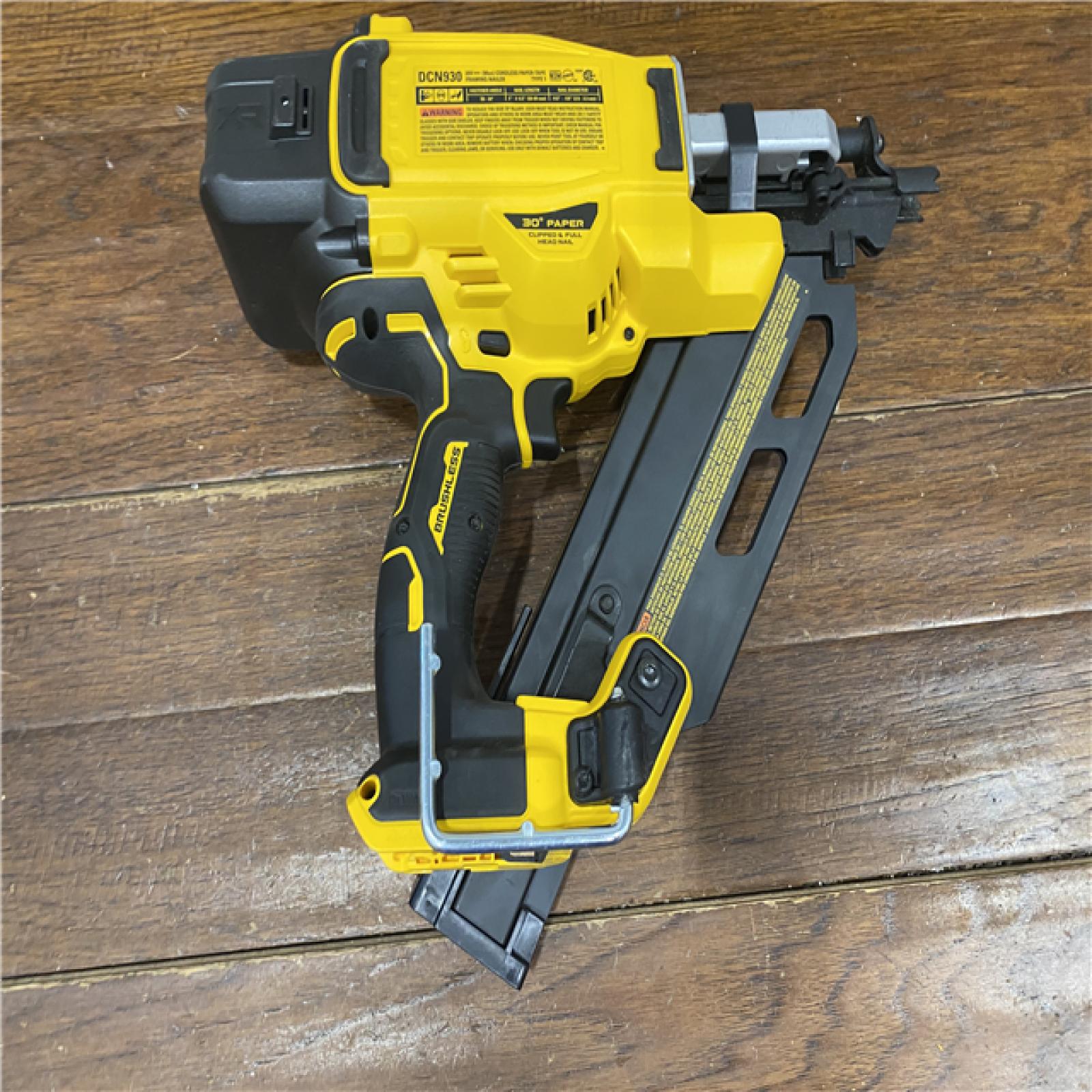 AS-IS DEWAS-IS20-Volt 30Â° Cordless Framing Nailer (Tool-Only)