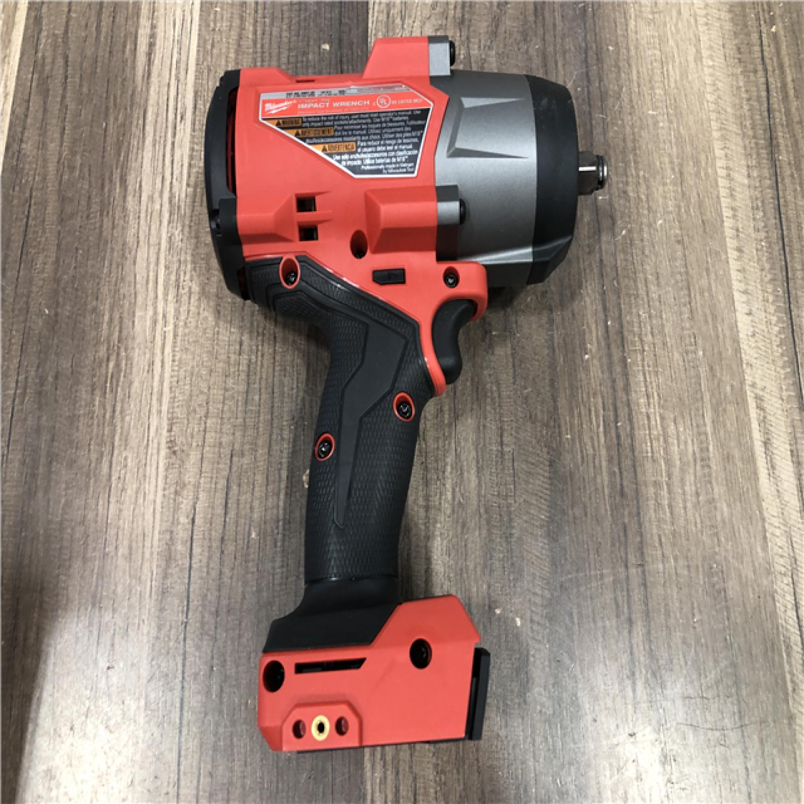 AS-IS Milwaukee FUEL 18V Lithium-Ion Brushless Cordless 1/2 in. Impact Wrench with Friction Ring (Tool-Only)