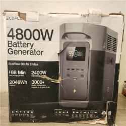Phoenix NEW EcoFlow 2400W Output/4800W Peak Push-Button Start Battery Generator DELTA 2 Max
