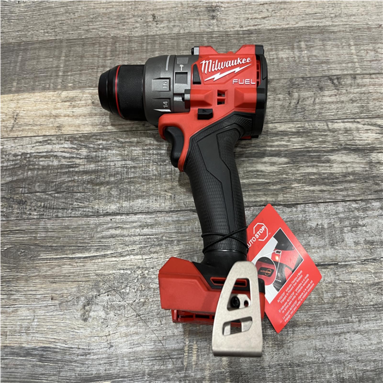 AS-IS Milwaukee FUEL 18V Lithium-Ion Brushless Cordless 1/2 in. Hammer Drill/Driver (Tool-Only)