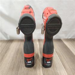 AS-IS- Milwaukee M12 Cordless Brushless 2 Tool Combo Kit