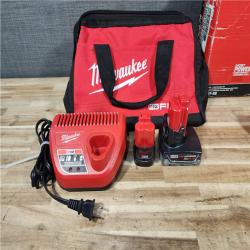 HOUSTON LOCATION - AS-IS Milwaukee  FUEL 12-Volt Lithium-Ion Brushless Cordless Hammer Drill and Impact Driver Combo Kit