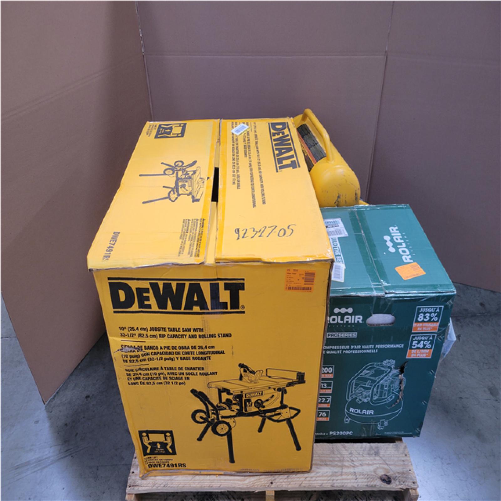 CALIFORNIA AS-IS OUTDOOR POWER EQUIPMENT