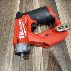 AS-IS Milwaukee M12 FUEL 12V Lithium-Ion Brushless Cordless 4-in-1 Installation 3/8 in. Drill Driver Kit with 4-Tool Heads