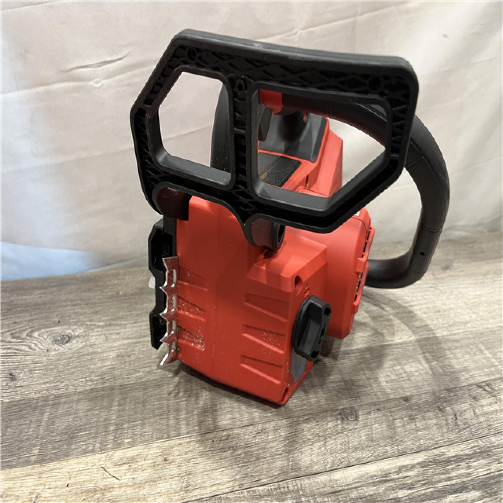 AS-IS Milwaukee FUEL 14 in. 18V Lithium-Ion Brushless Cordless Battery Top Handle Chainsaw (Tool Only)