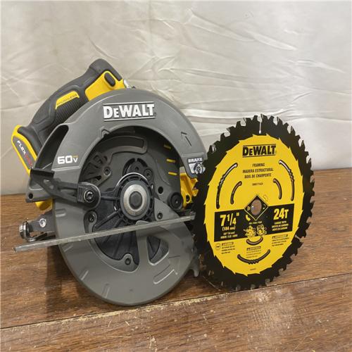 AS-IS DeWALT Flexvolt Max 7-1/4  60V Brushless Circular Saw DCS578B