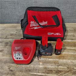HOUSTON LOCATION - AS-IS Milwaukee 3497-22 12V Brushless Hammer Drill and Impact Driver Combo Kit