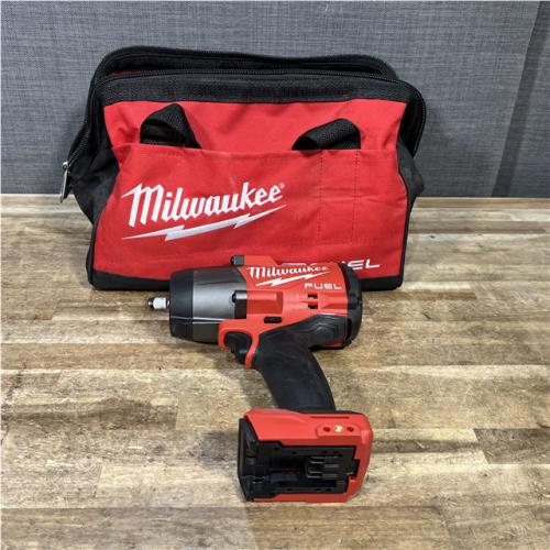 Houston Location AS-IS Milwaukee FUEL 18V Lithium-Ion Brushless Cordless 1/2 in. Impact Wrench with Friction Ring (Tool-Only)