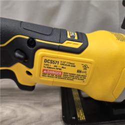 AS-IS DEWALT ATOMIC 20V MAX Cordless 4-1/2 in. Circular Saw (Tool Only)