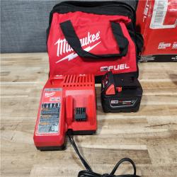 HOUSTON LOCATION - AS-IS (APPEARS LIKE NEW) Milwaukee FUEL 18V Lithium-Ion Brushless Cordless 1/2 in. Impact Wrench w/Friction Ring Kit