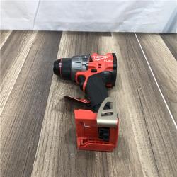 AS-IS Milwaukee  FUEL 18V Lithium-Ion Brushless Cordless 1/2 in. Hammer Drill/Driver (Tool-Only)