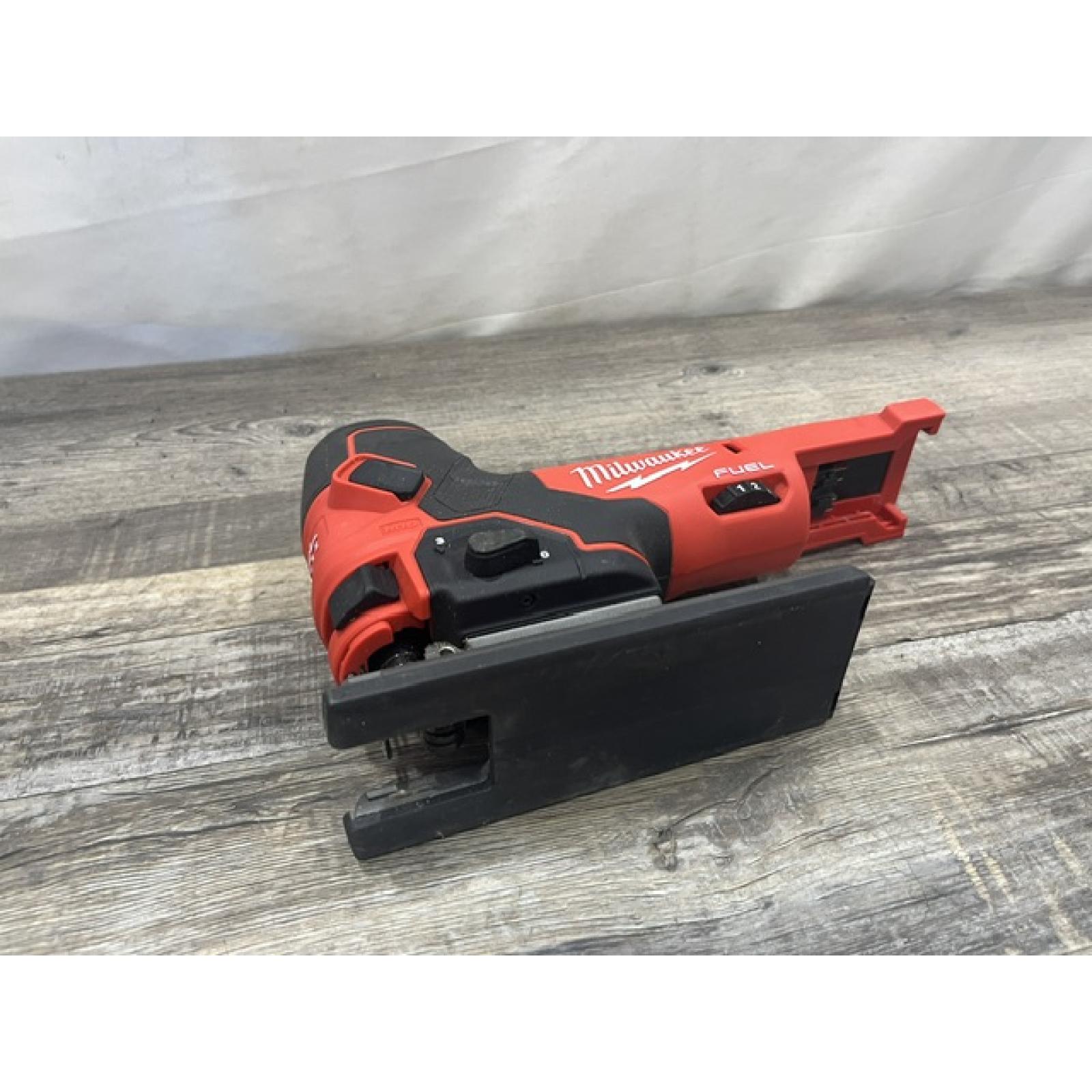 AS-IS Milwaukee FUEL 18V Lithium-Ion Brushless Cordless Barrel Grip Jig Saw (Tool Only)