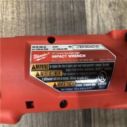 AS-IS Milwaukee  FUEL 12V Lithium-Ion Brushless Cordless 3/8 in. Right Angle Impact Wrench (Tool-Only)