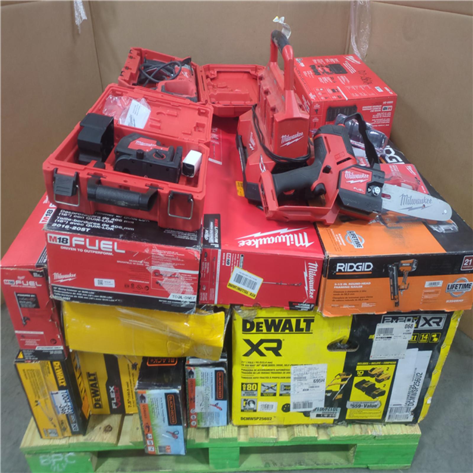 CALIFORNIA AS-IS TOOL PALLET