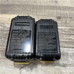 AS-IS DEWALT 20V MAX Lithium-Ion Battery Kit with 5.0Ah and 2.0Ah Battery and Charger
