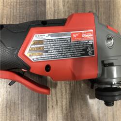 AS-IS Milwaukee  FUEL 18V Lithium-Ion Brushless Cordless 4-1/2 in./5 in. Grinder w/Paddle Switch (Tool-Only)