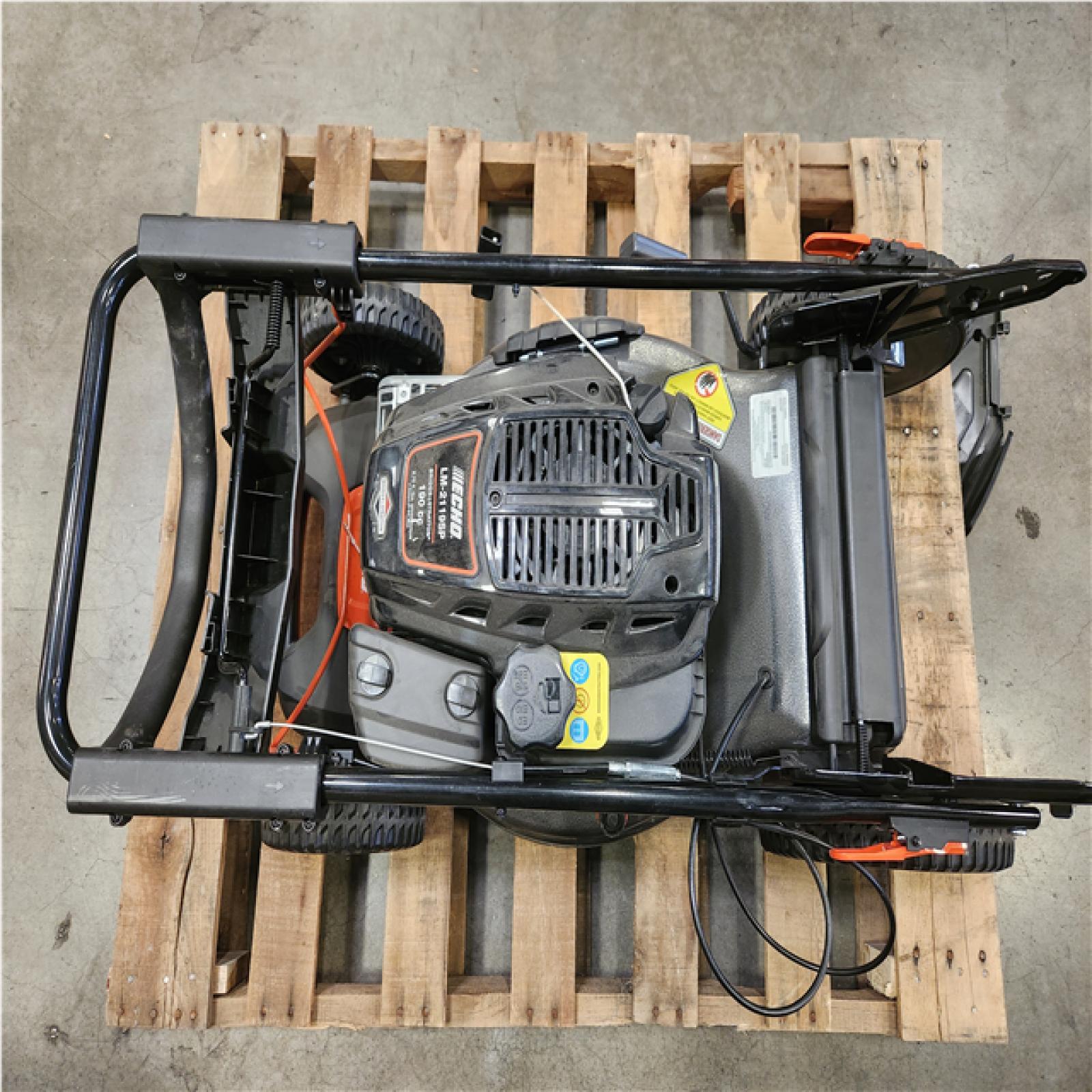Phoenix ECHO 21 in. 190 cc Briggs and Stratton Gas 3-in-1 Dual Blade RWD Self-Propelled Lawn Mower with Single Lever Deck Adjustment