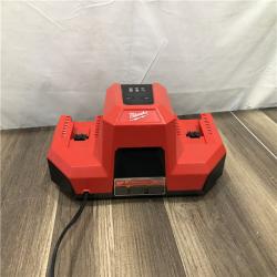 AS-IS Milwaukee M18 18V Dual Bay Simultaneous Super Charger