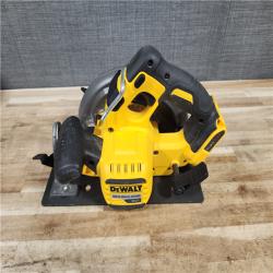 HOUSTON LOCATION - AS-IS DEWALT FLEXVOLT 60V MAX Cordless Brushless 7-1/4 in. Circular Saw with Brake (Tool Only)