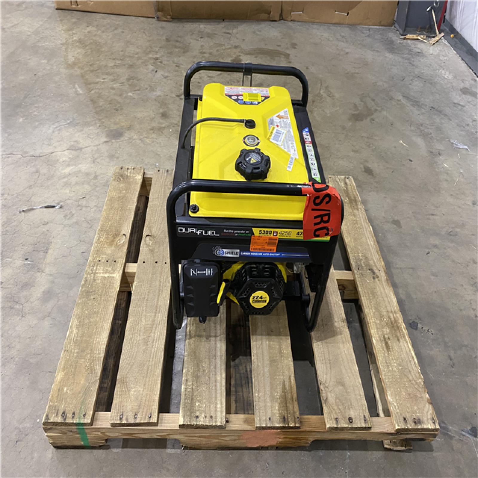 Houston Location - AS-IS Champion 4250 Running Watts Generator