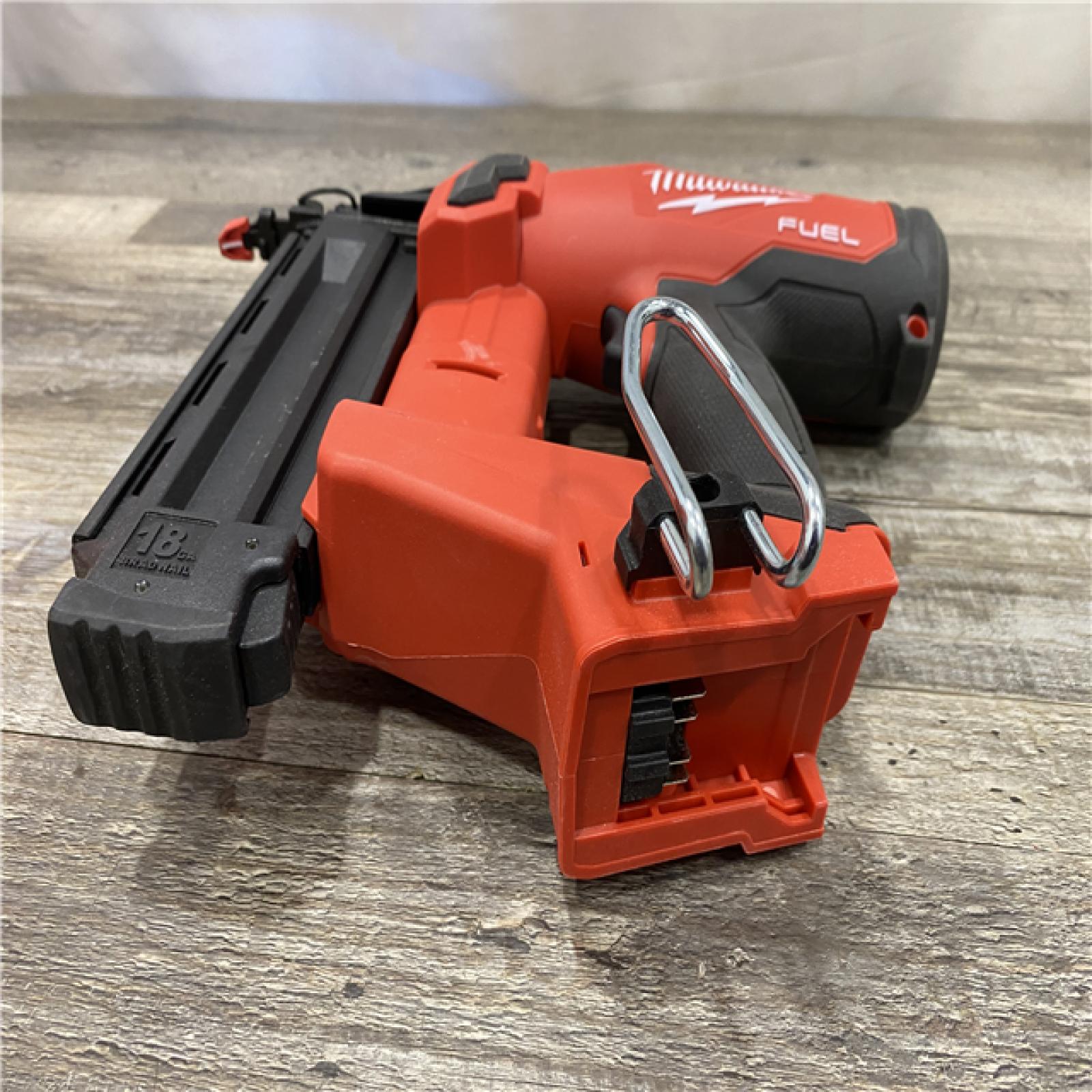AS-IS Milwaukee FUEL 18-Volt Lithium-Ion Brushless Cordless Gen II 18-Gauge Brad Nailer (Tool-Only)