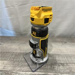 AS-IS DEWALT 20V MAX XR Cordless Brushless Fixed Base Compact Router (Tool Only)