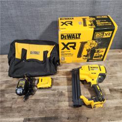HOUSTON LOCATION - AS-IS DEWALT 20V MAX XR 18 Gauge Brad Nailer Kit