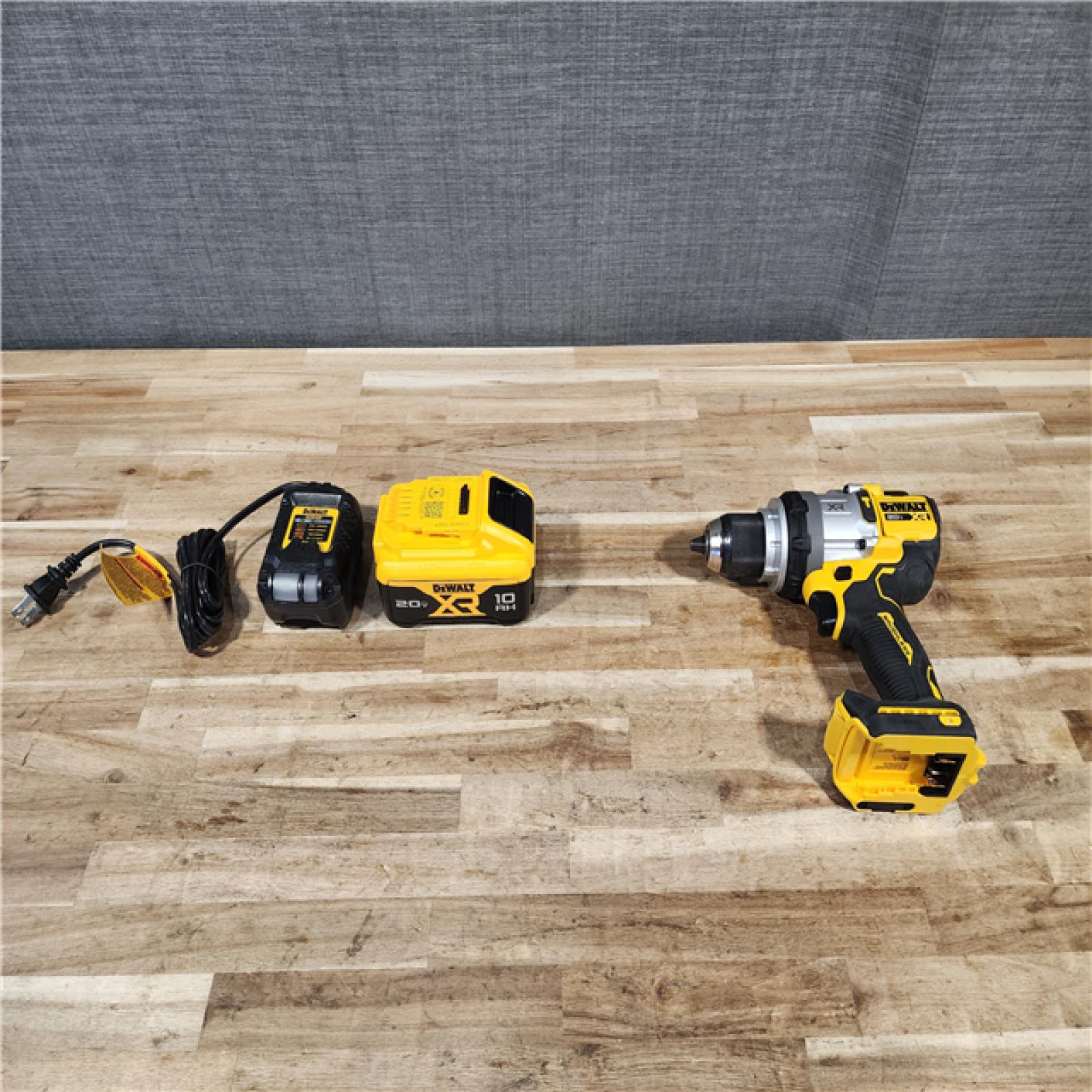 HOUSTON LOCATION - AS-IS DEWALT 20V XR Lithium-Ion Cordless Hammer Drill Kit (Battery & Charger)
