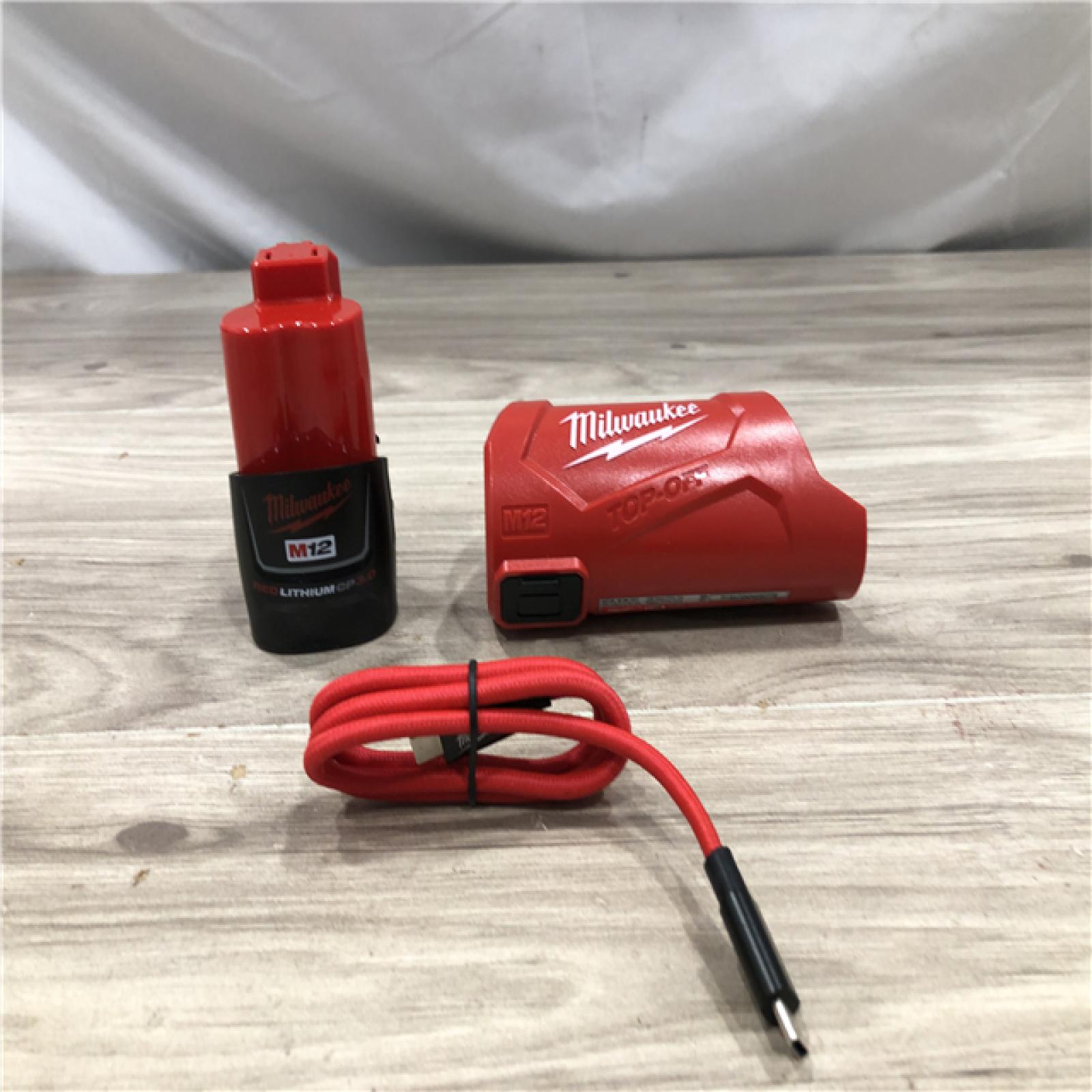 AS-IS Milwaukee Men's Large12-Volt Lithium-Ion Cordless Tough Shell Black Heated Jacket Kit