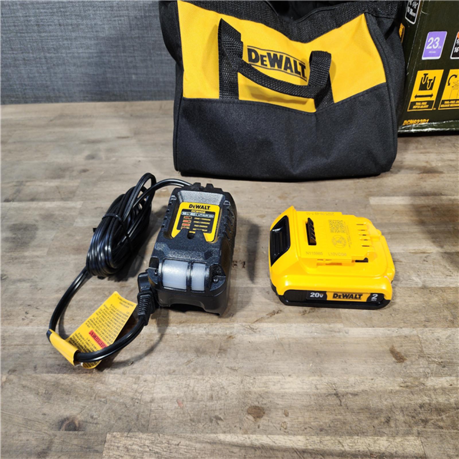 HOUSTON LOCATION - AS-IS DeWalt DCN623D1 20V MAX Atomic Compact Cordless Pin Nailer Kit