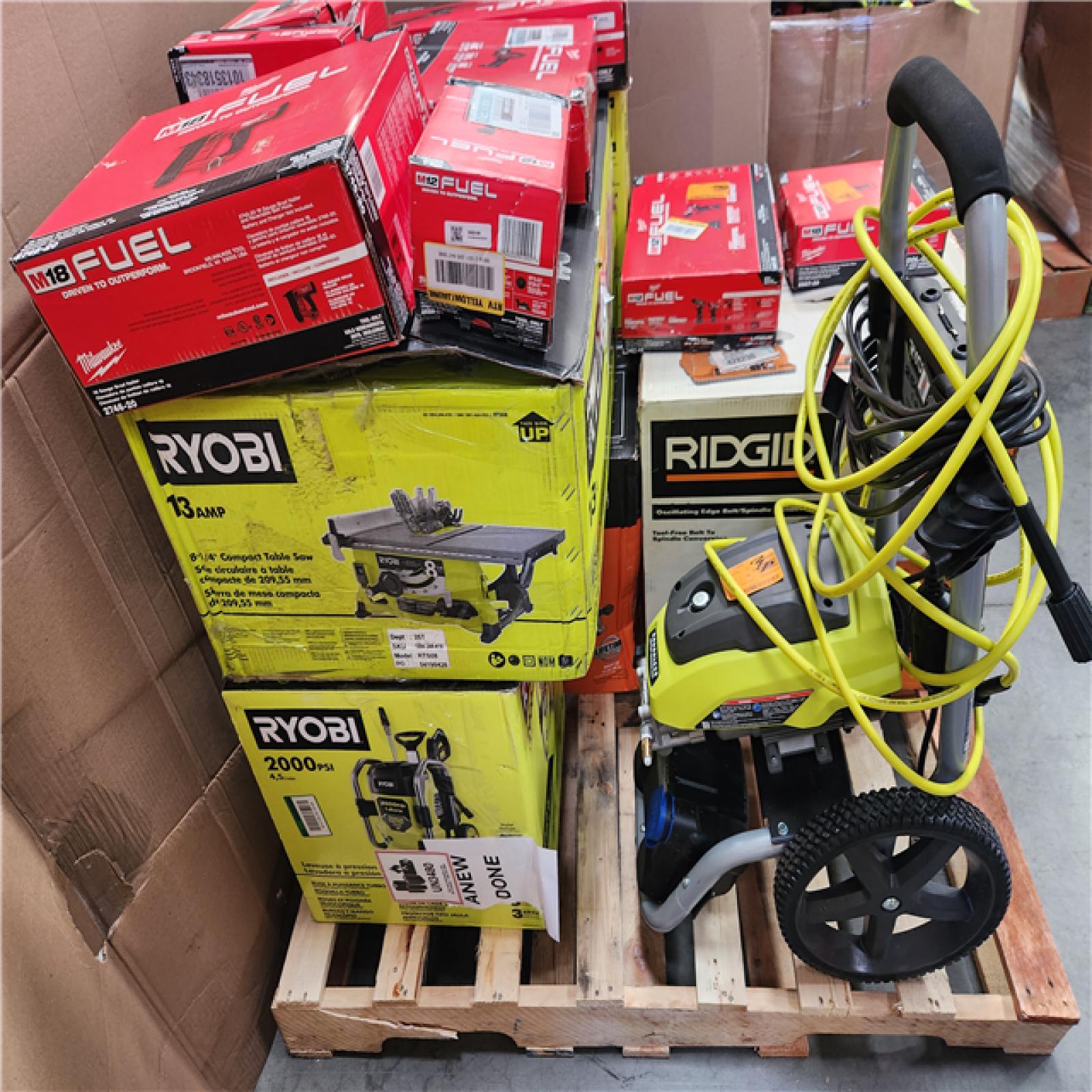 CALIFORNIA AS-IS TOOL PALLET