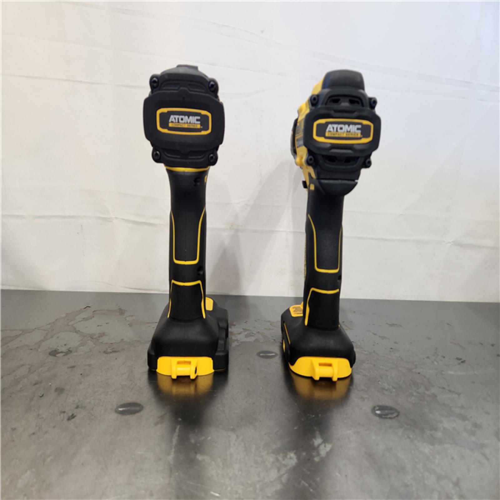 AS-IS- DEWALT ATOMIC 20V MAX Lithium-Ion Cordless 2-Tool Combo Kit