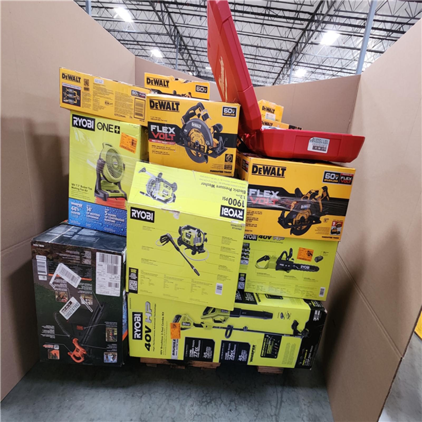 CALIFONIA  AS-IS TOOL PALLET