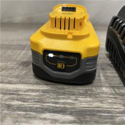 AS-IS DEWALT 20V MAX XR POWERSTACK Lithium-Ion Battery Starter Kit with 5.0Ah Battery and Charger