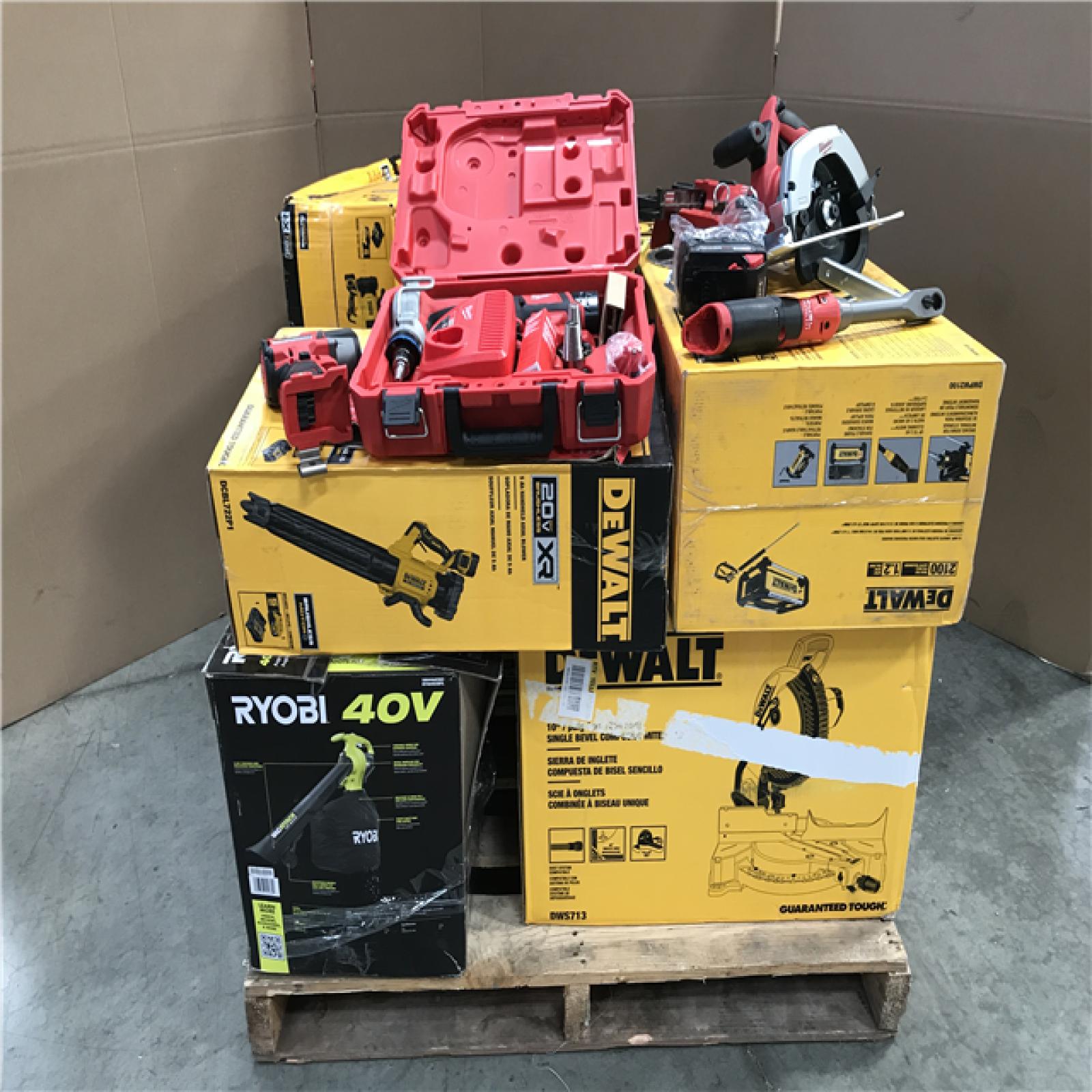 CALIFORNIA AS-IS TOOL PALLET