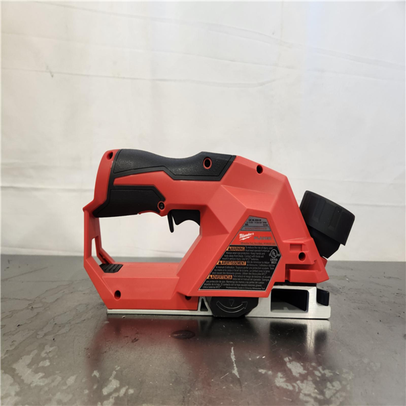 AS-IS- Milwaukee M12 Brushless 2-inch Planer  Tool Only