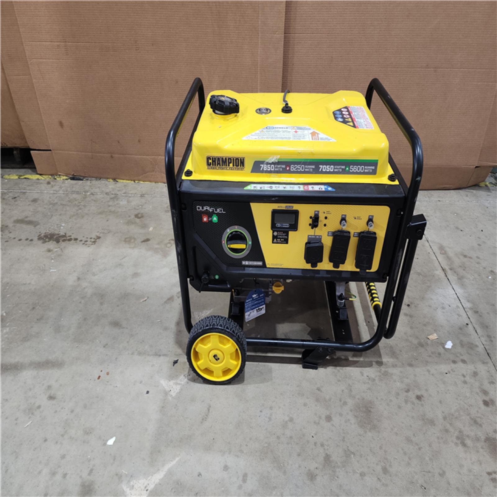 HOUSTON LOCATION - AS - IS CHAMPION GENERATOR