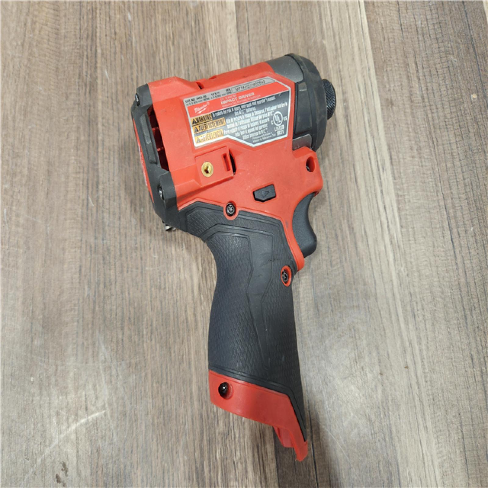 AS-IS- Milwaukee M12 FUEL 12 V 1/4 in. Cordless Brushless Impact Driver (TOOL ONLY)