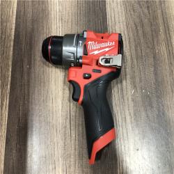 AS-IS Milwaukee FUEL 12V Lithium-Ion Brushless Cordless 1/2 in. Hammer Drill (Tool-Only)