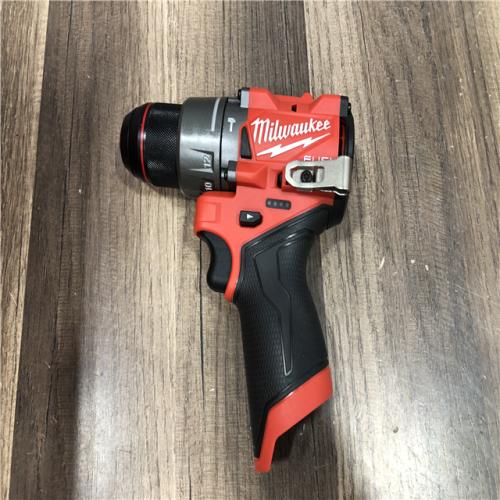 AS-IS Milwaukee FUEL 12V Lithium-Ion Brushless Cordless 1/2 in. Hammer Drill (Tool-Only)